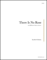 There is No Rose SATB choral sheet music cover